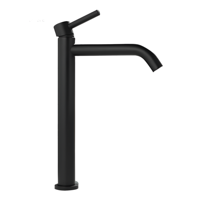 Mitigeur Haut en Noir avec Hauteur de Bec de 190 MM Noir