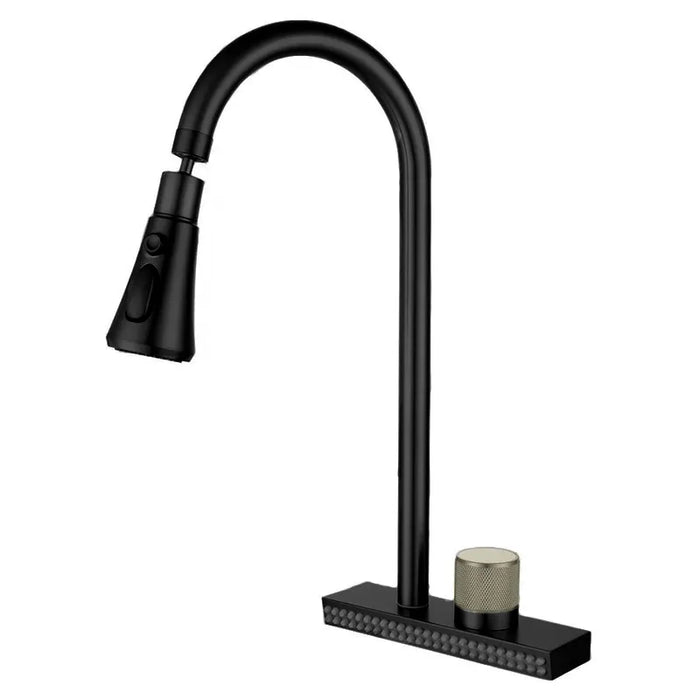 Robinet cascade noir