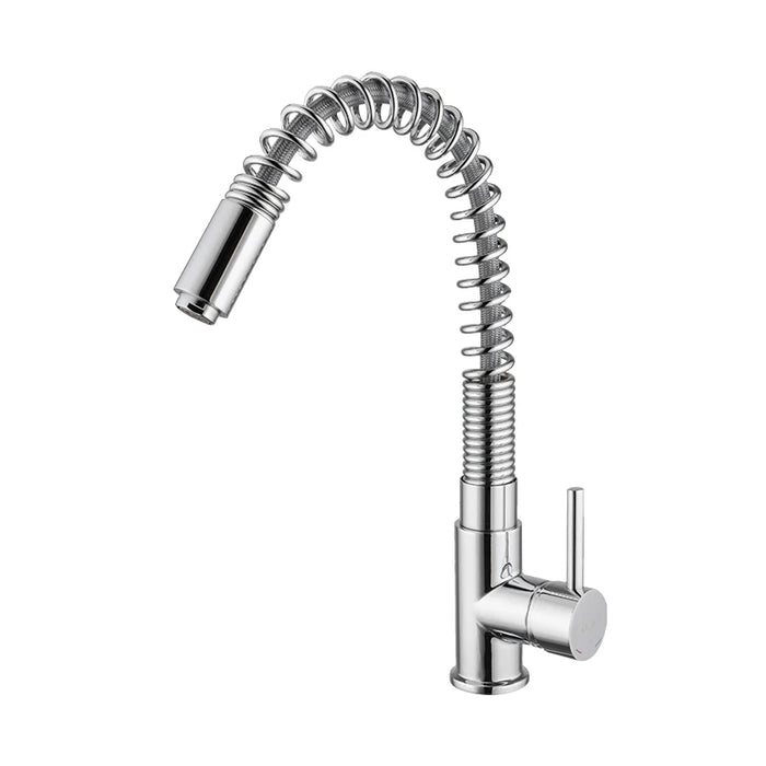 Robinet col de cygne cuisine Chrome