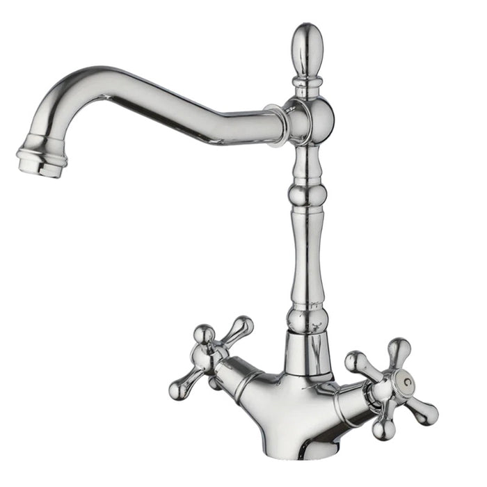 Robinet cuisine vintage chrome