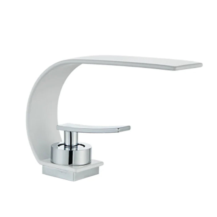 Robinet design blanc