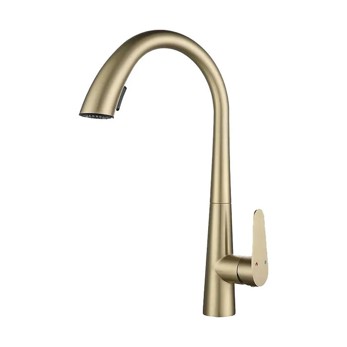 Robinet design cuisine Or