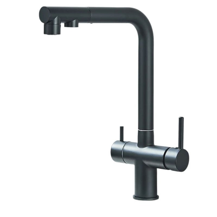 Robinet design de cuisine Noir