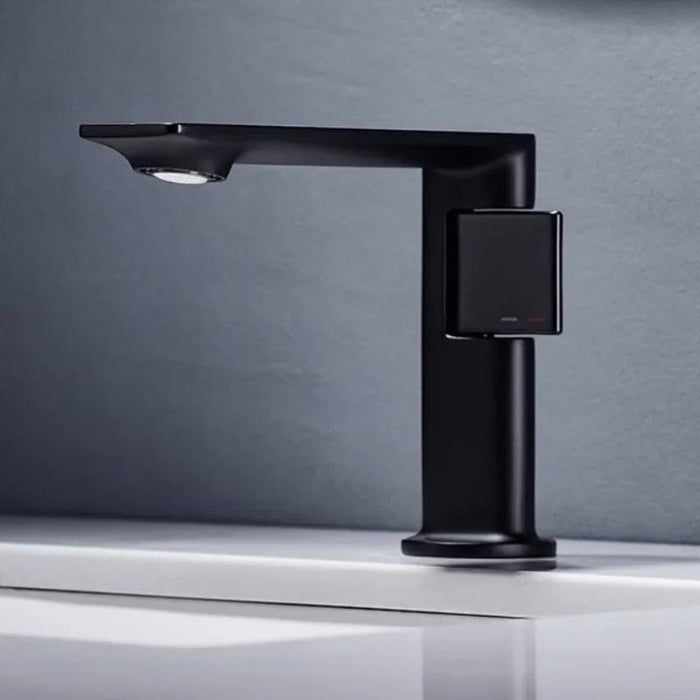 Robinet design pour vasque Noir