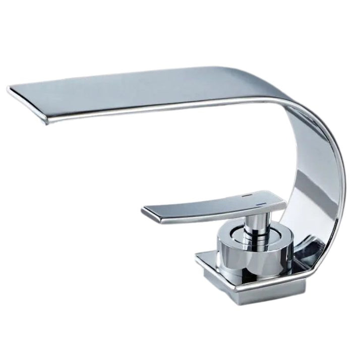 Robinet design salle de bain - SCYLLA Argenté chromé