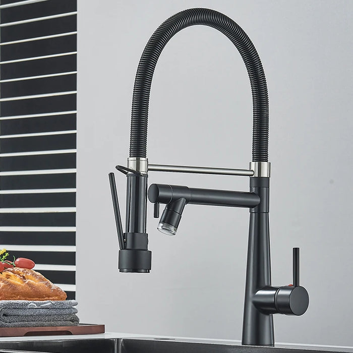 Robinet douchette professionnel Noir
