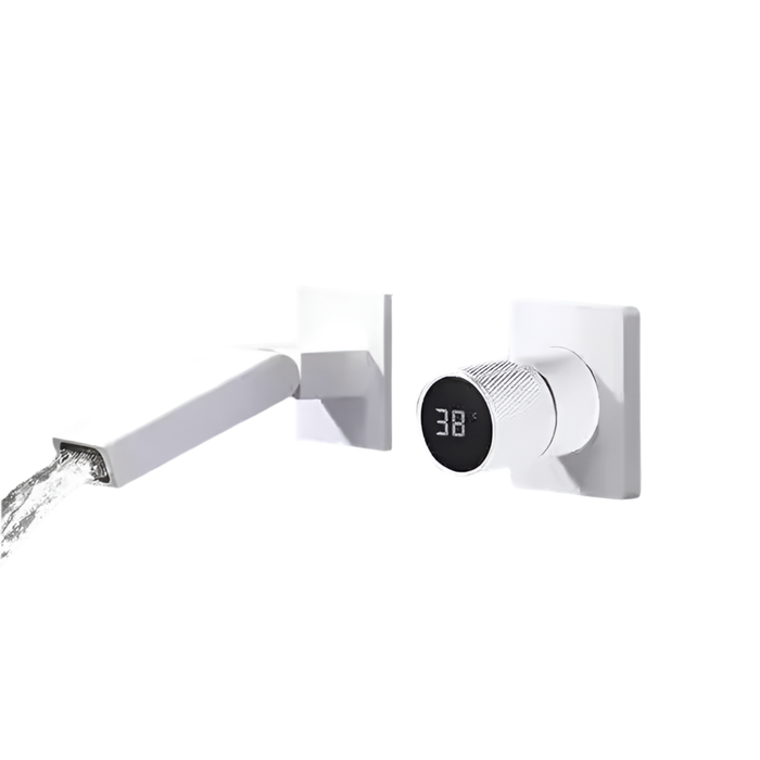 Robinet encastrable à led blanc