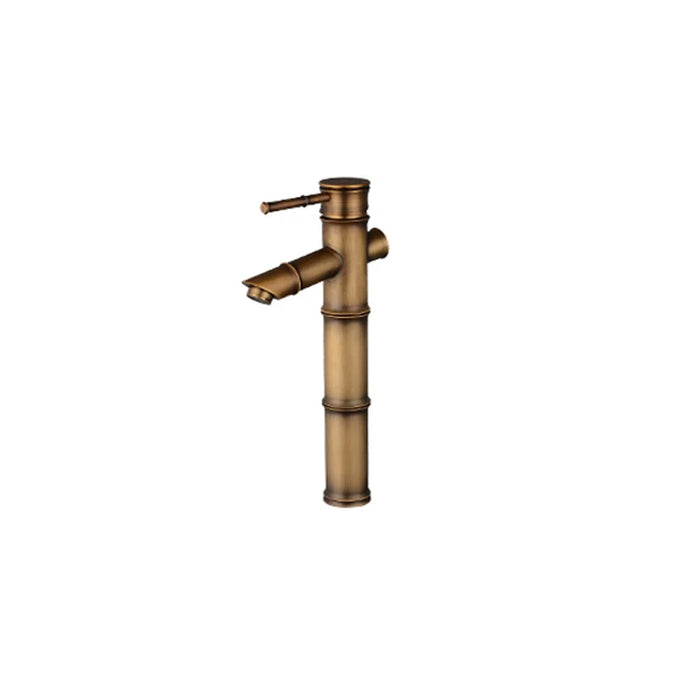 Robinet lave main design bambou S