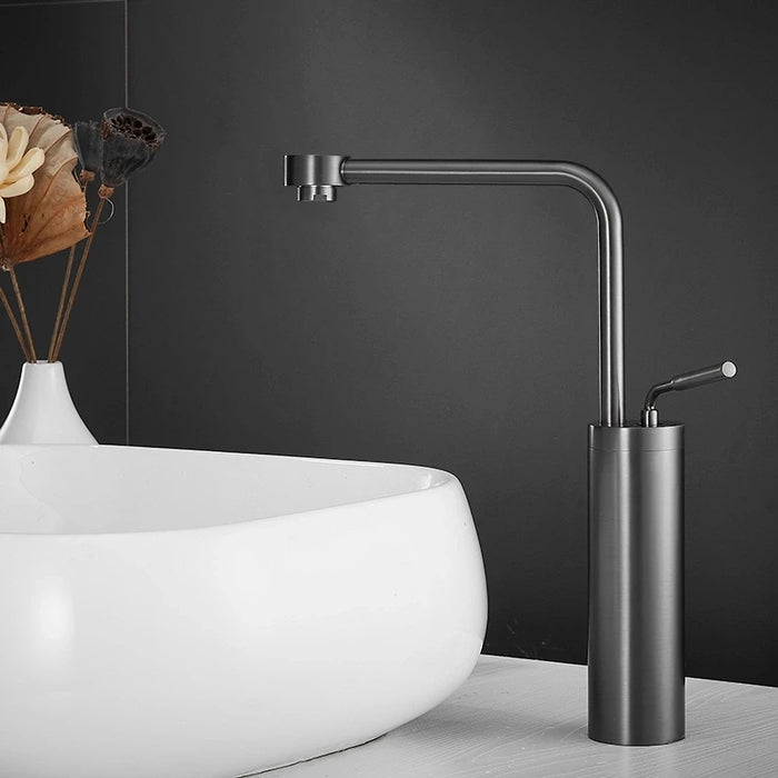 Robinet lave main design Gris