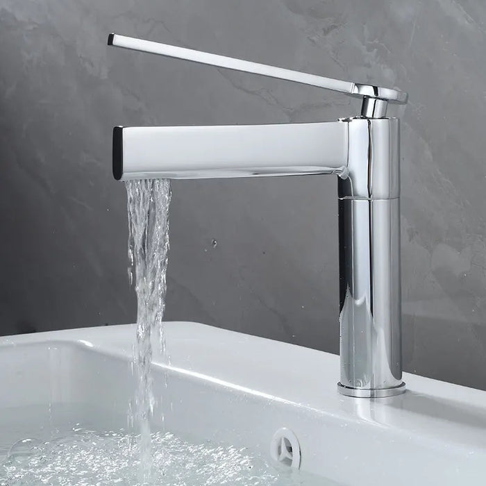 Robinet lave main haut Chrome / Petit