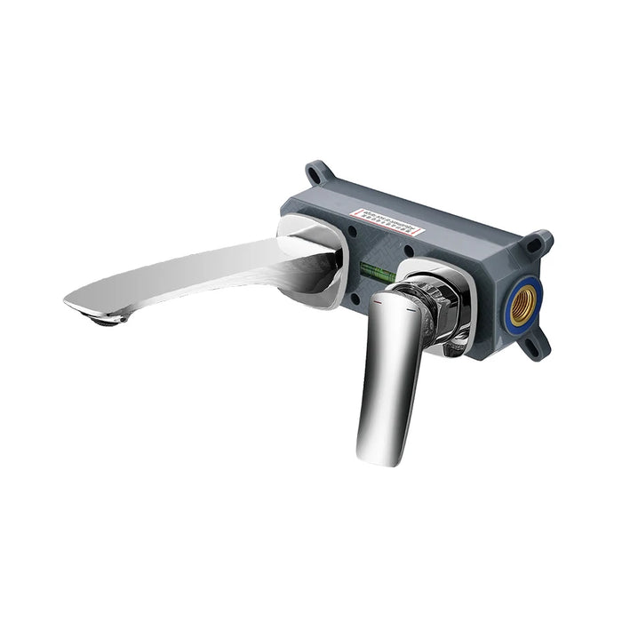 Robinet lave main mural Chrome