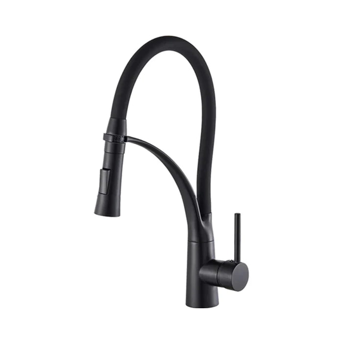 Robinet mitigeur cuisine noir Noir