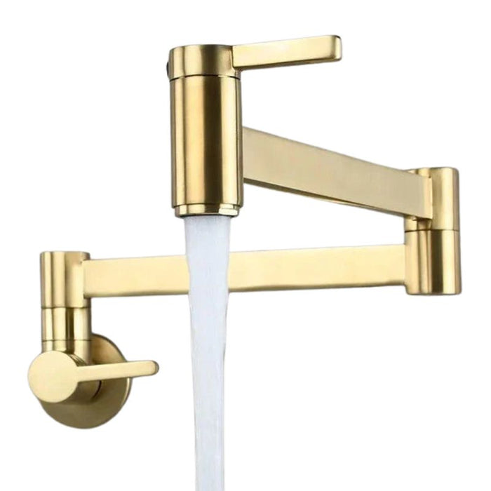 Robinet rabattable doré - SEAFLOW Doré brillant
