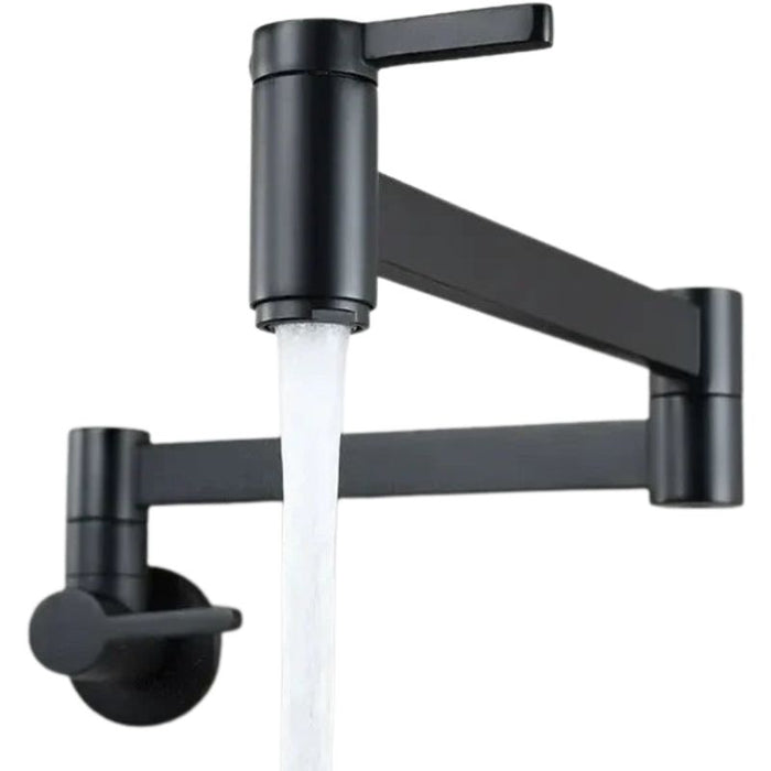 Robinet rabattable noir - SEAFLOW Noir mat
