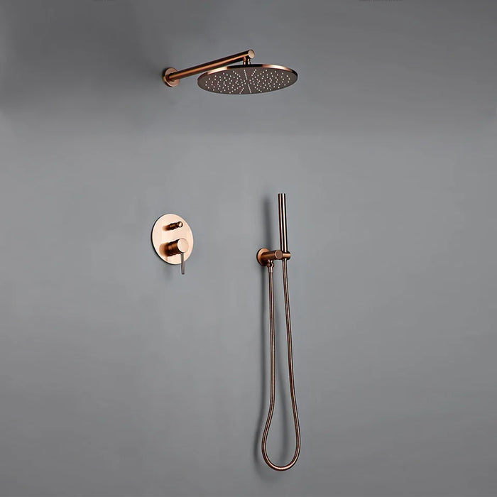 Robinet salle de bain cuivre rose 20 cm