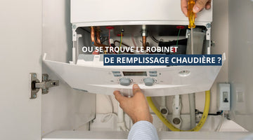 Où se trouve le robinet de remplissage chaudière ?