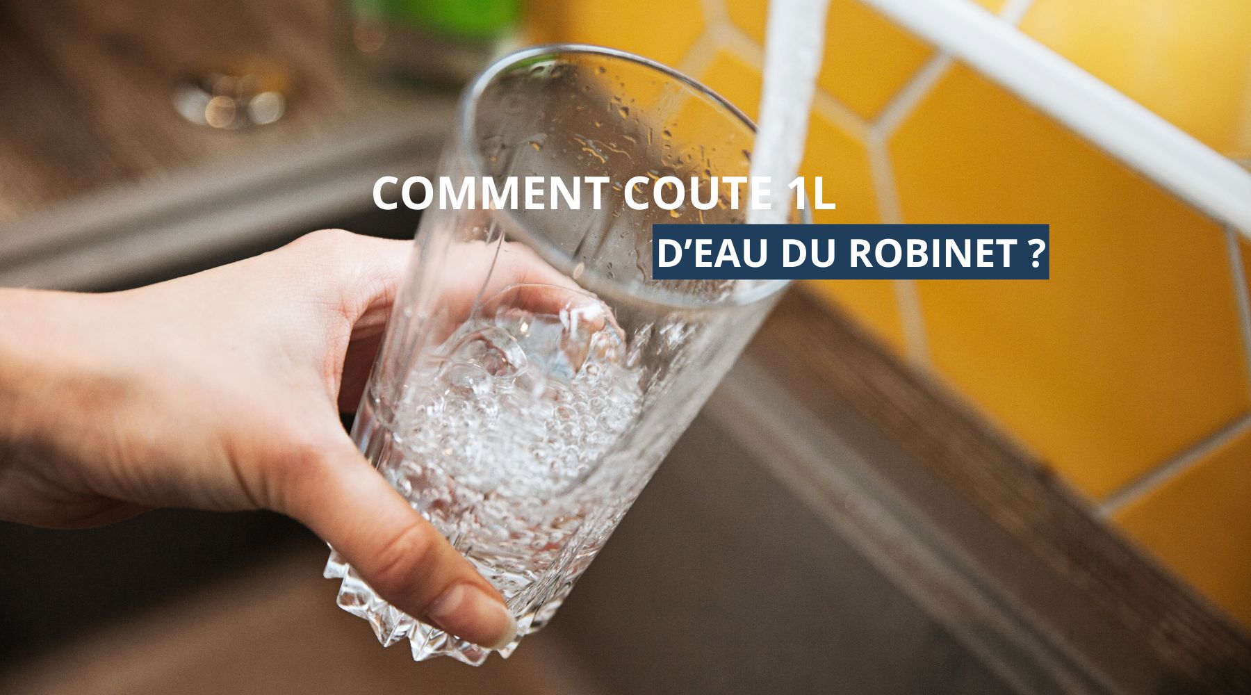 Combien coute 1 litre d'eau du robinet ?