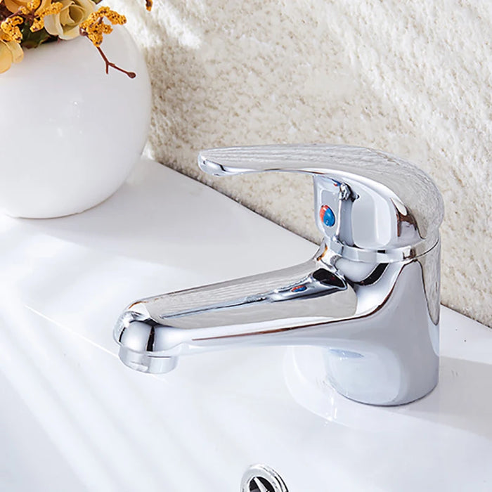 Mitigeur de lavabo chrome