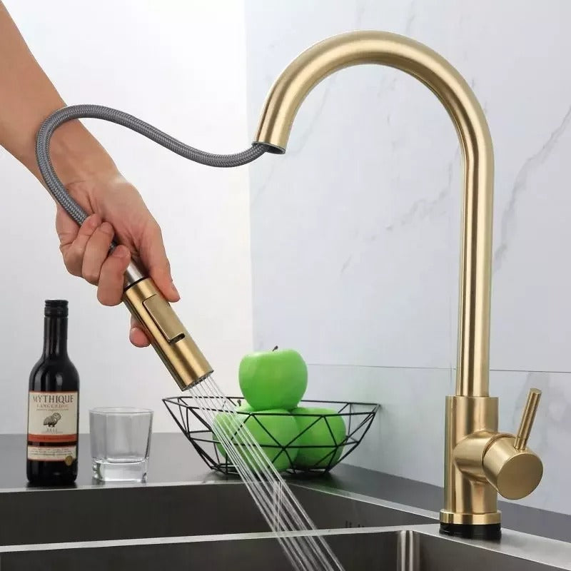 Douchette extractible pour plus de confort