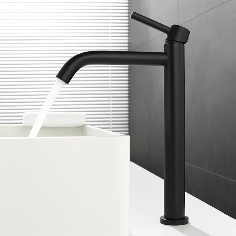 Mitigeur Haut en Noir avec Hauteur de Bec de 190 MM Noir