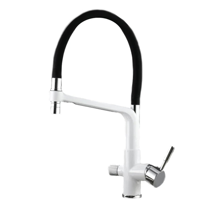 Robinet blanc purificateur d'eau