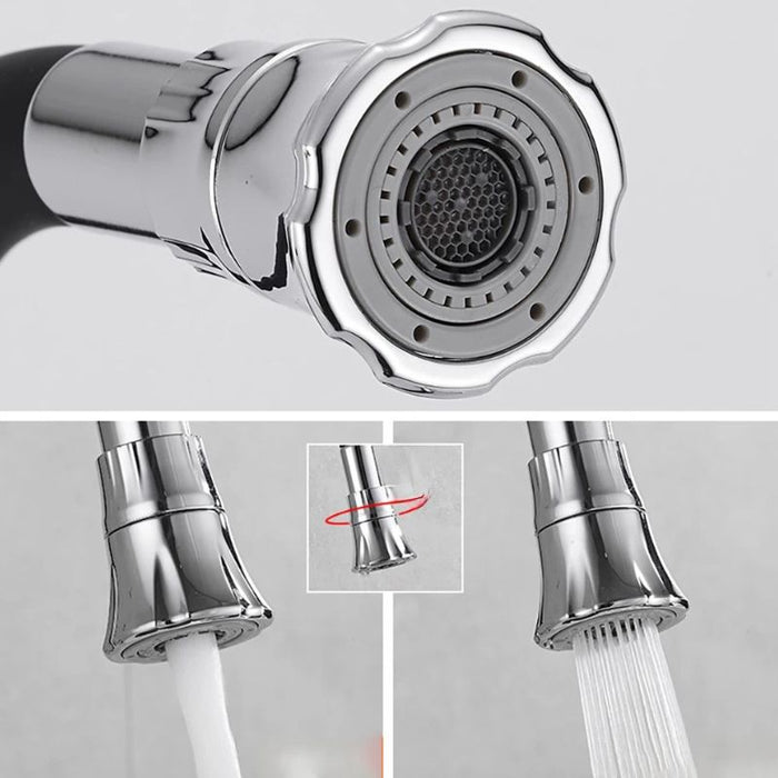 Robinet cuisine articulé