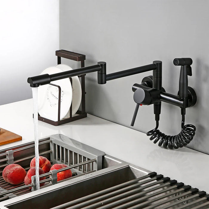 Robinet cuisine retractable