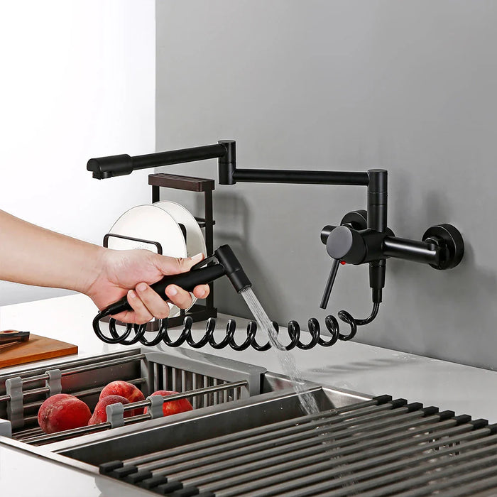 Robinet cuisine retractable