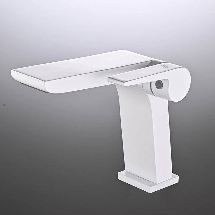 Robinet design pour lave main Blanc