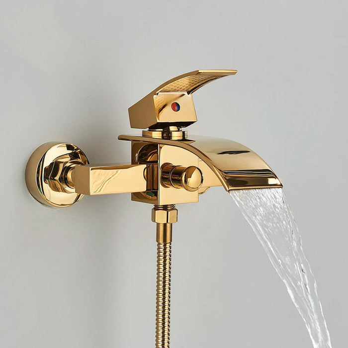 Robinet douche cascade avec douchette