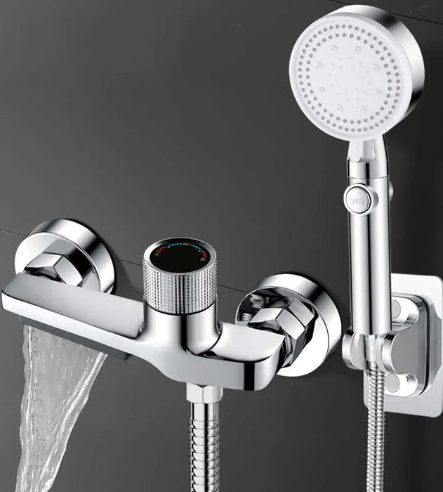 Robinet douche salle de bain Chrome