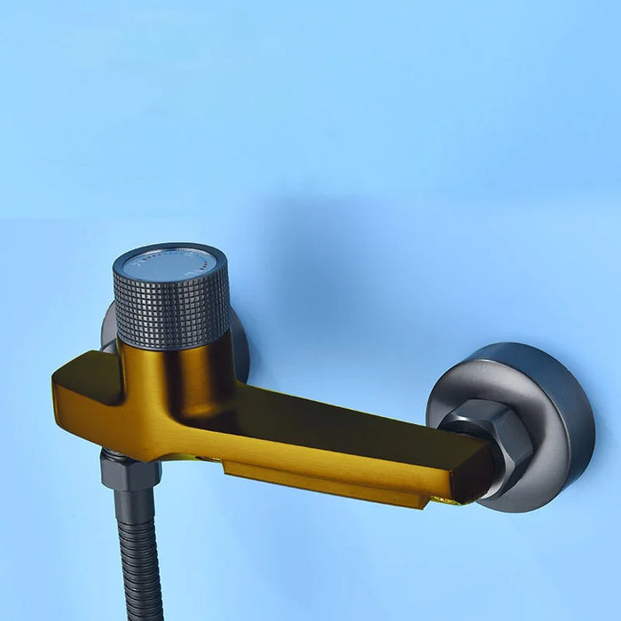 Robinet douche salle de bain Noir