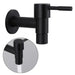 Robinet extérieur noir minimaliste