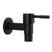 Robinet extérieur noir minimaliste A