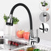 Robinet flexible evier