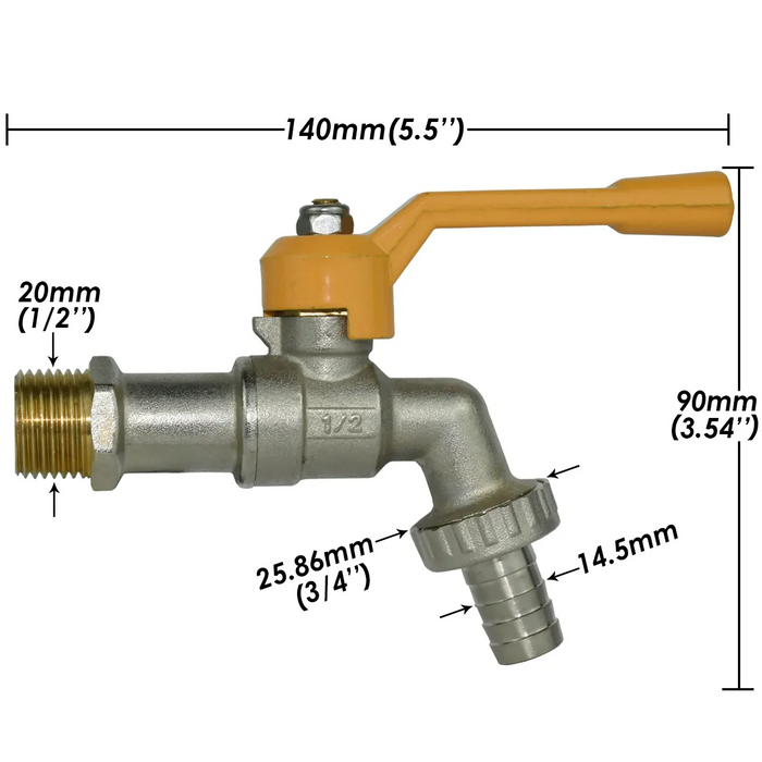 Robinet laiton exterieur