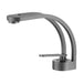 Robinet lavabo minimaliste Gris