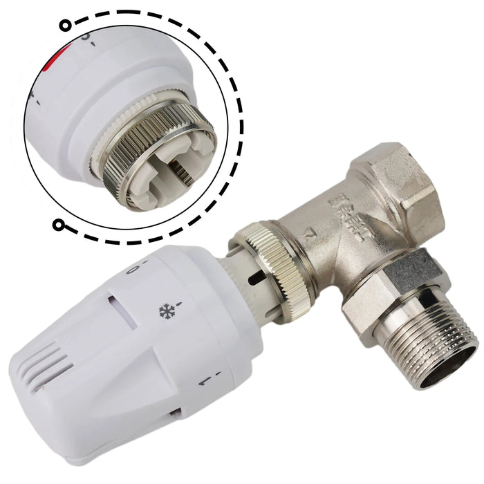 Robinet radiateur thermostatique