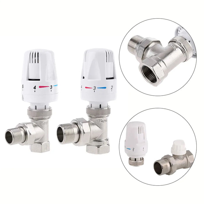 Robinet radiateur thermostatique