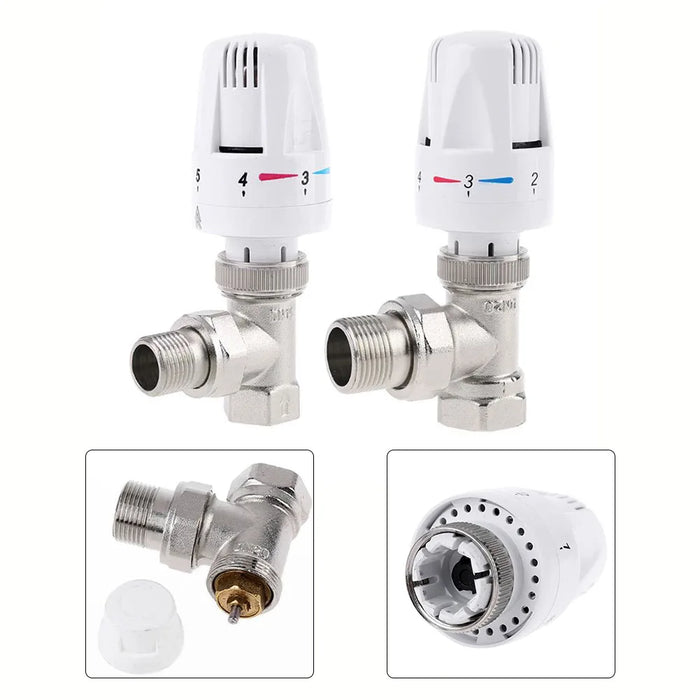 Robinet radiateur thermostatique