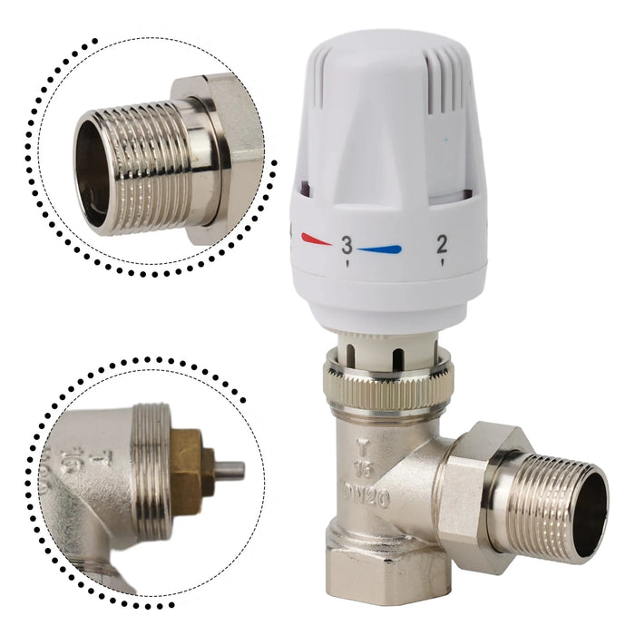 Robinet radiateur thermostatique