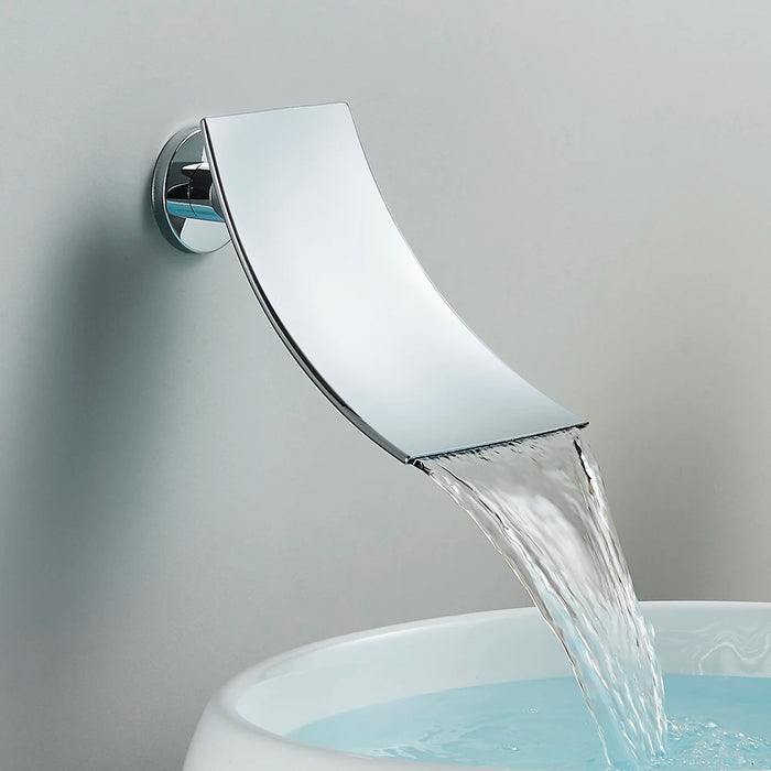 Robinet salle de bain cascade design
