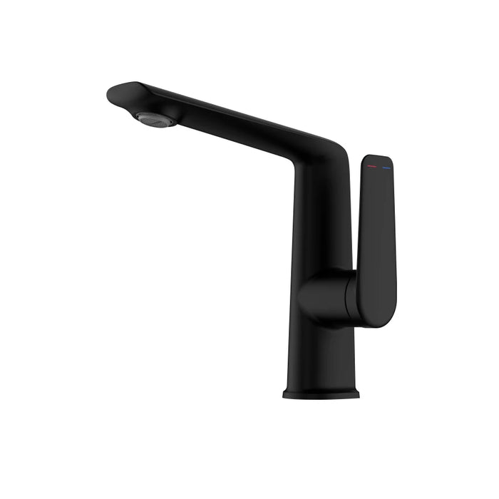 Robinet salle de bain couleur brossé Noir