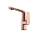 Robinet salle de bain couleur brossé Or rose