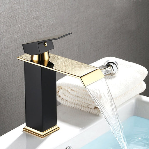 Robinet salle de bain design Noir - Petit modèle