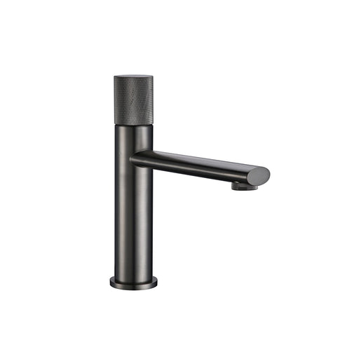 Robinet salle de bain inox brossé Argenté brossé - Petit modèle