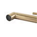 Robinet salle de bain long bec en or Or