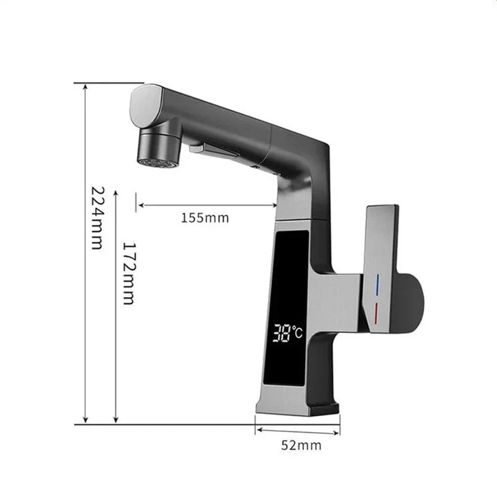 Robinet salle de bain mitigeur thermostatique