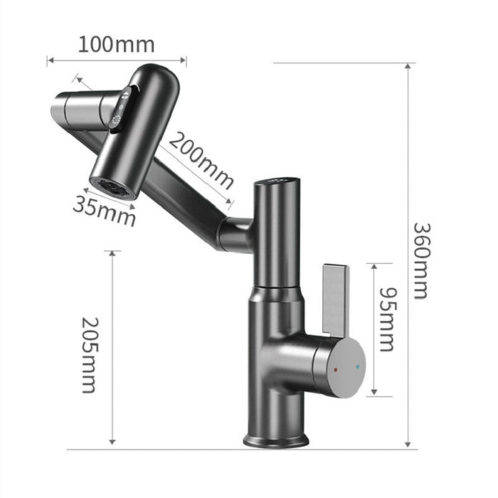 Robinet salle de bain thermostatique