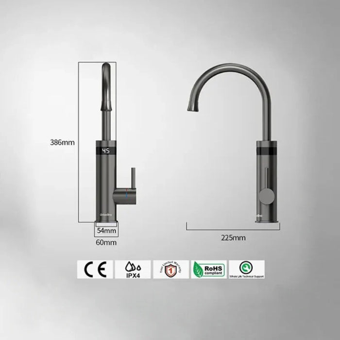 Robinet thermostatique connecté